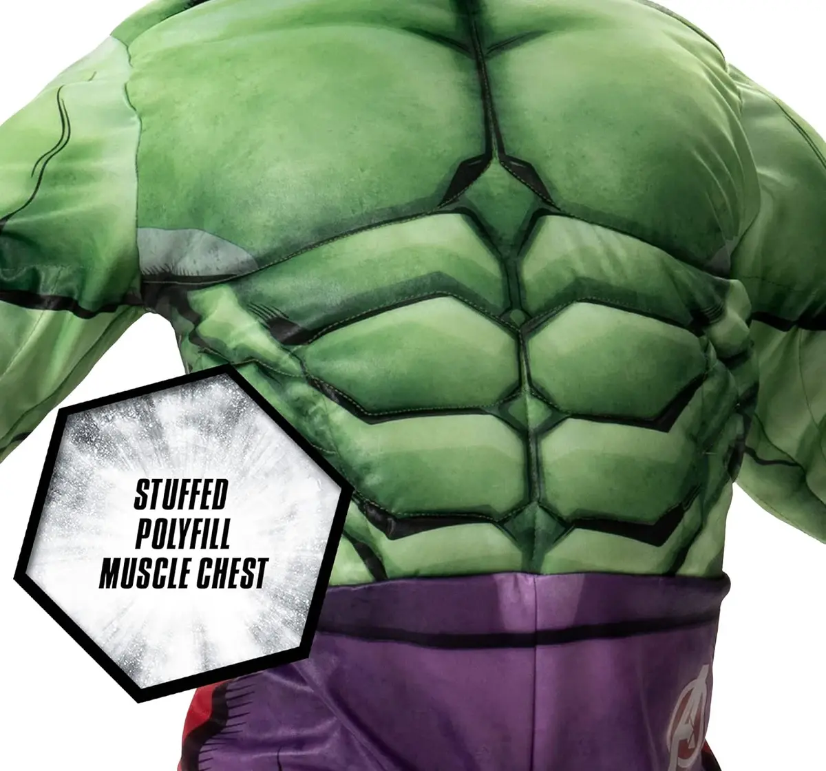 Rubies Hulk Deluxe Large Costume, 3Y+