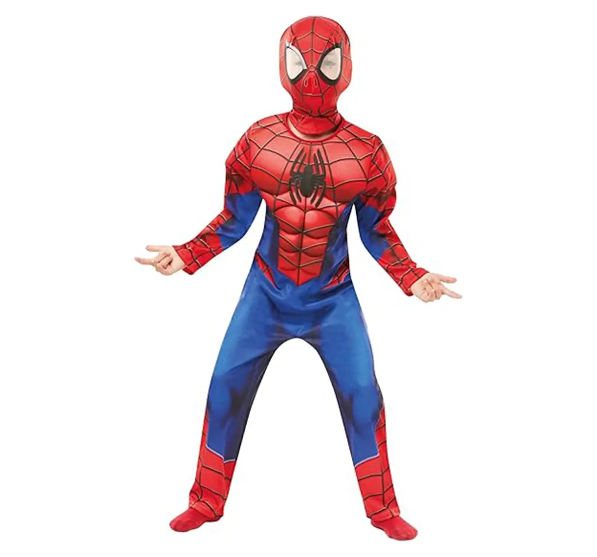 Rubies Spiderman Deluxe Large Costume, 3Y+