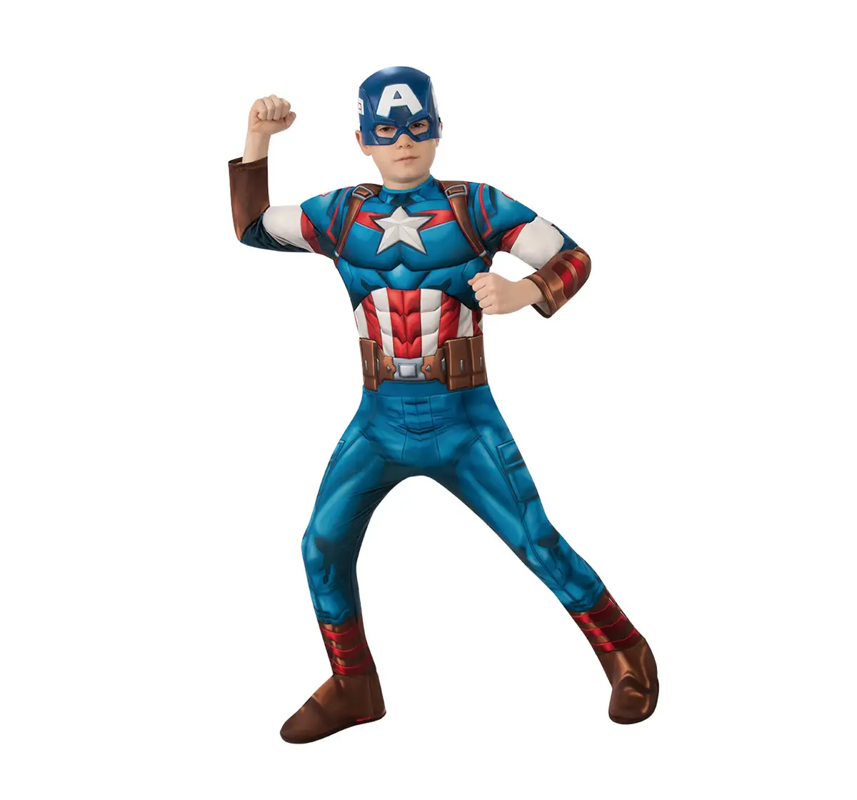 Rubies Captain America Classic New Large Costume, 3Y+