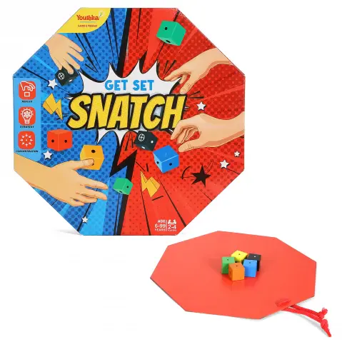 Youreka Get Set Snatch Toy for Kids, 6Y+, Multicolour