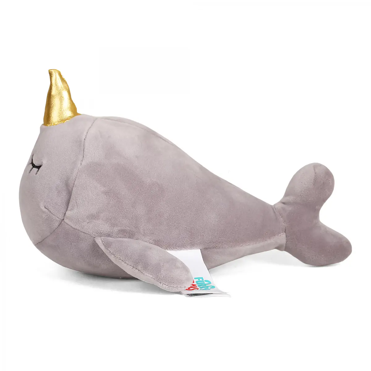 Furry Pals Cuddle and Carry Walrus Plush Grey, 25cm, 3Y+