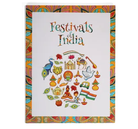 Festivals of India – Illustrated Cultural Book for Kids, Learn About Indian Festivals, Traditions & Stories