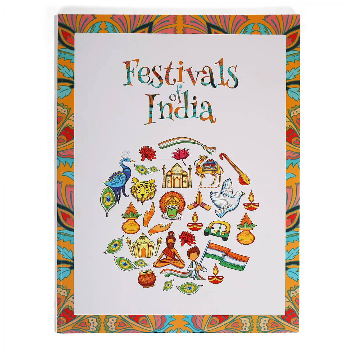 Learning Through Fun Festivals of India, Book for Kids, 4Y+, Multicolour