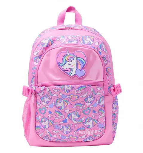 Smiggle Fly High Classic Attach Backpack Pink, 3Y+