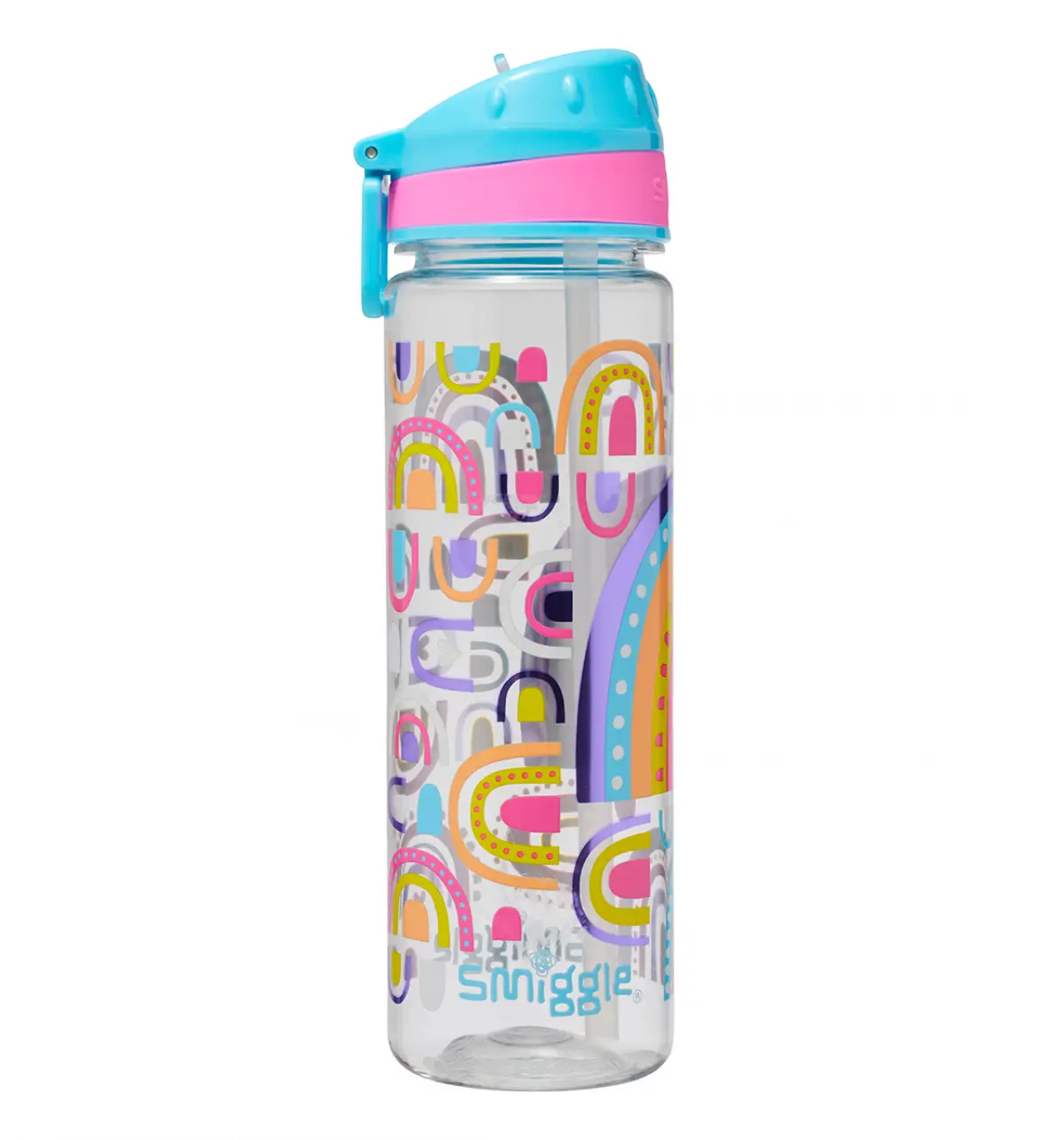 Smiggle Fly High Drink Up Bottle 650Ml Blue, 3Y+