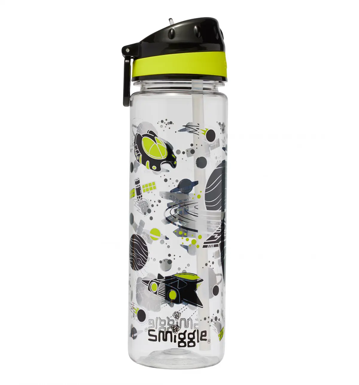 Smiggle Fly High Drink Up Bottle 650Ml Black, 3Y+