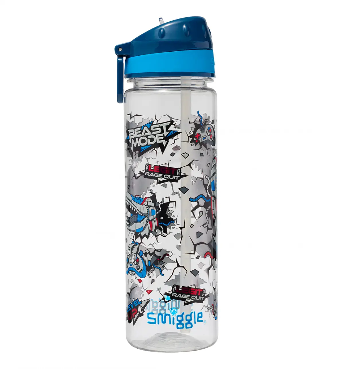 Smiggle Fly High Drink Up Bottle 650Ml Navy, 3Y+