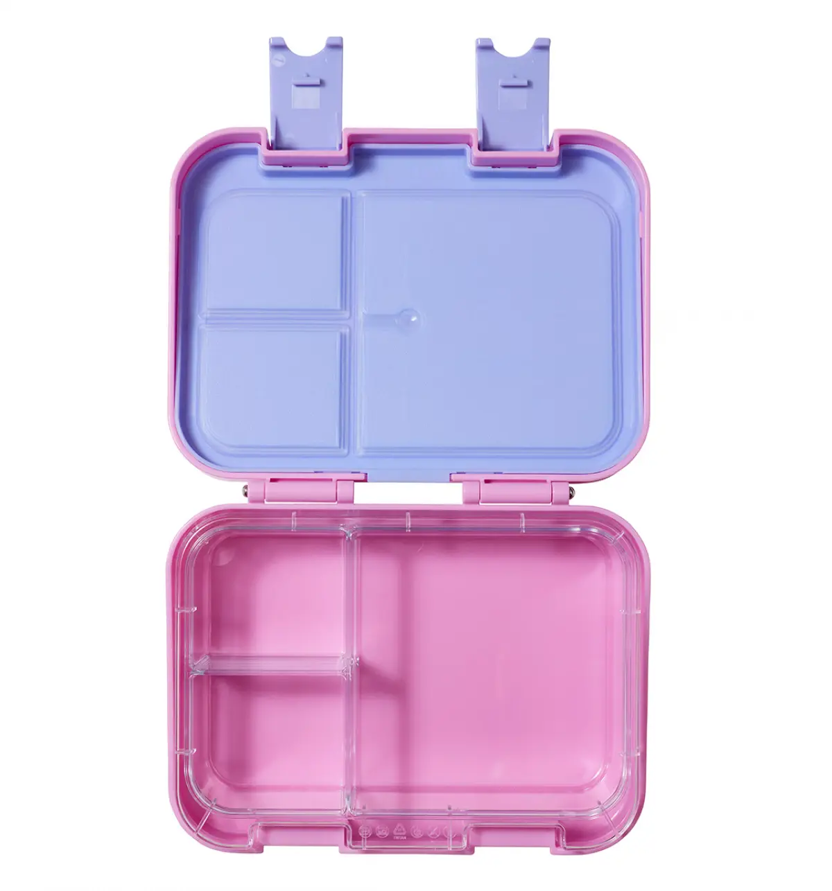 Smiggle Fly High Happy Small Bento Lunchbox Pink, 3Y+