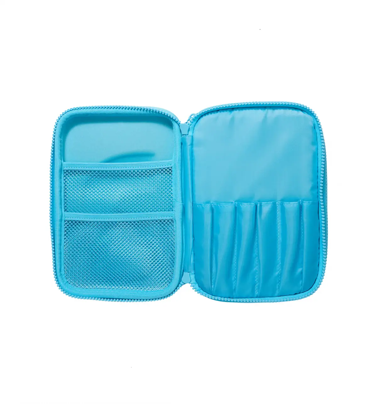 Smiggle Fly High Hardtop Double Up Pencil Case Blue, 3Y+