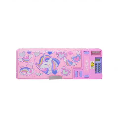 Smiggle Fly High Pop Out Pencil Case Pink, 3Y+