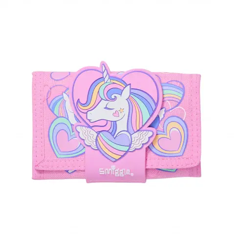 Smiggle Fly High Character Wallet Pink, 3Y+