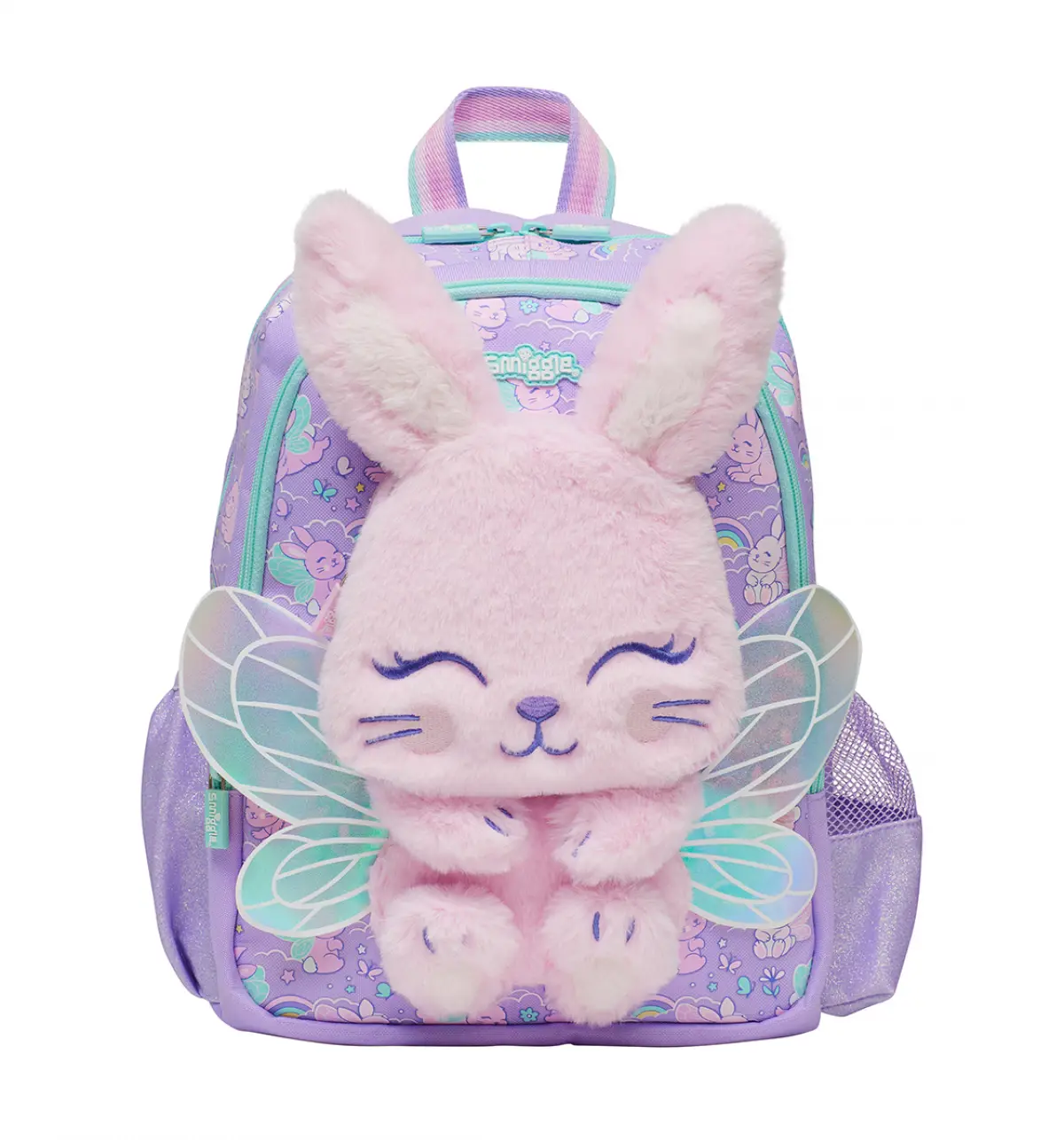 Smiggle Blast Off Junior Character Backpack Lilac, 3Y+