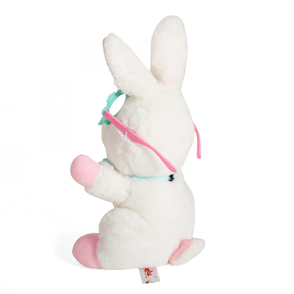 Fuzzbuzz Peter Bunny with Glasses, Soft Toy for Kids, Multicolour, 3Y+