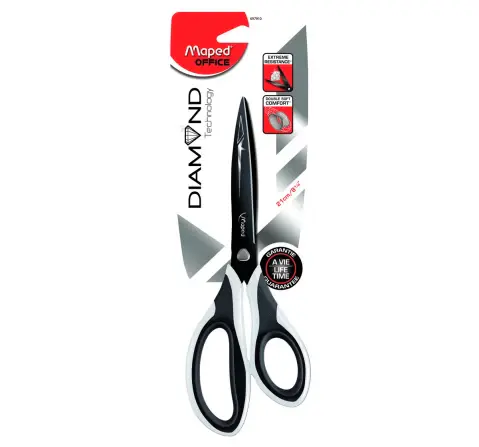 Maped Diamond 17 cm Scissor, 10Y+ (Multicolour)