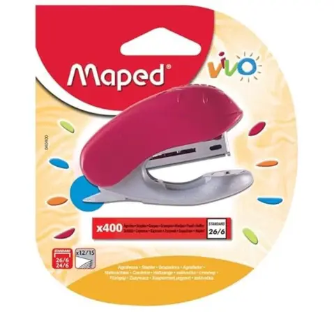 Maped Stapler Essentials Pocket N°10, 7Y+ (Black)
