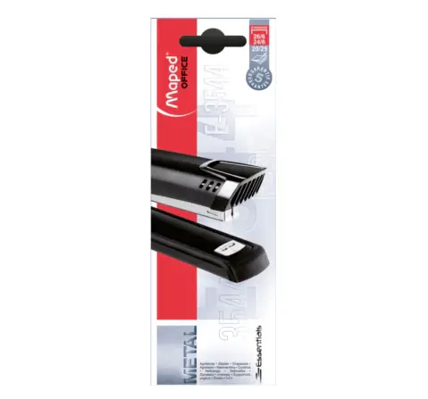 Maped Advanced Metal Half Strip Stapler 24/6-26/6, 7Y+ (Blue)
