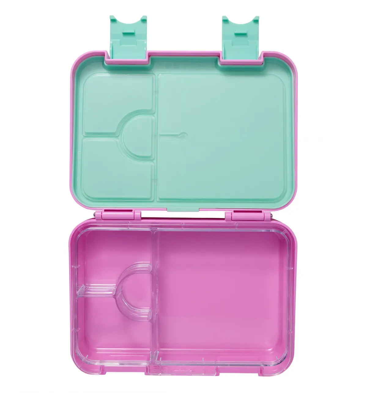 Smiggle Epic Adventures Medium Happy Bento Lunchbox Pink, 3Y+