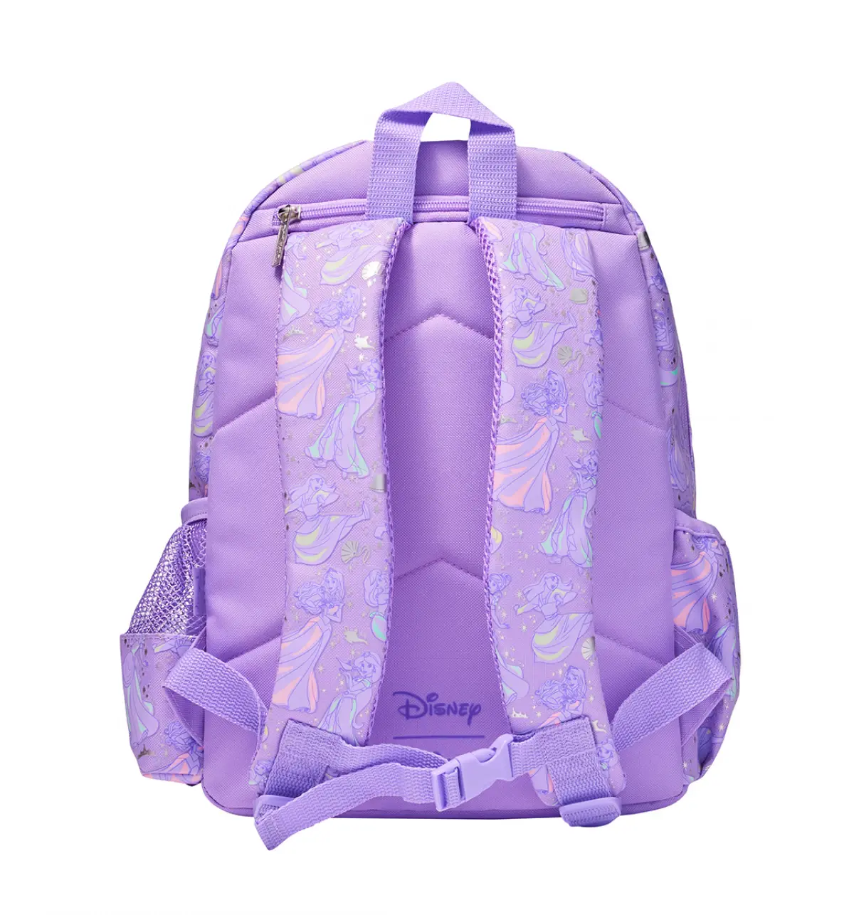 Smiggle Disney Junior Character Hoodie Backpack Lilac, 3Y+