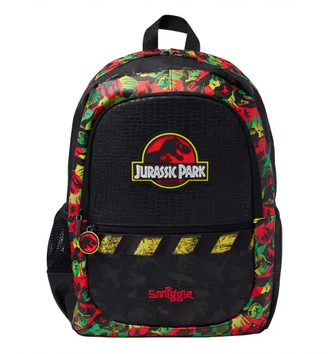 Smiggle Jurassic Park Classic Backpack Black, 3Y+