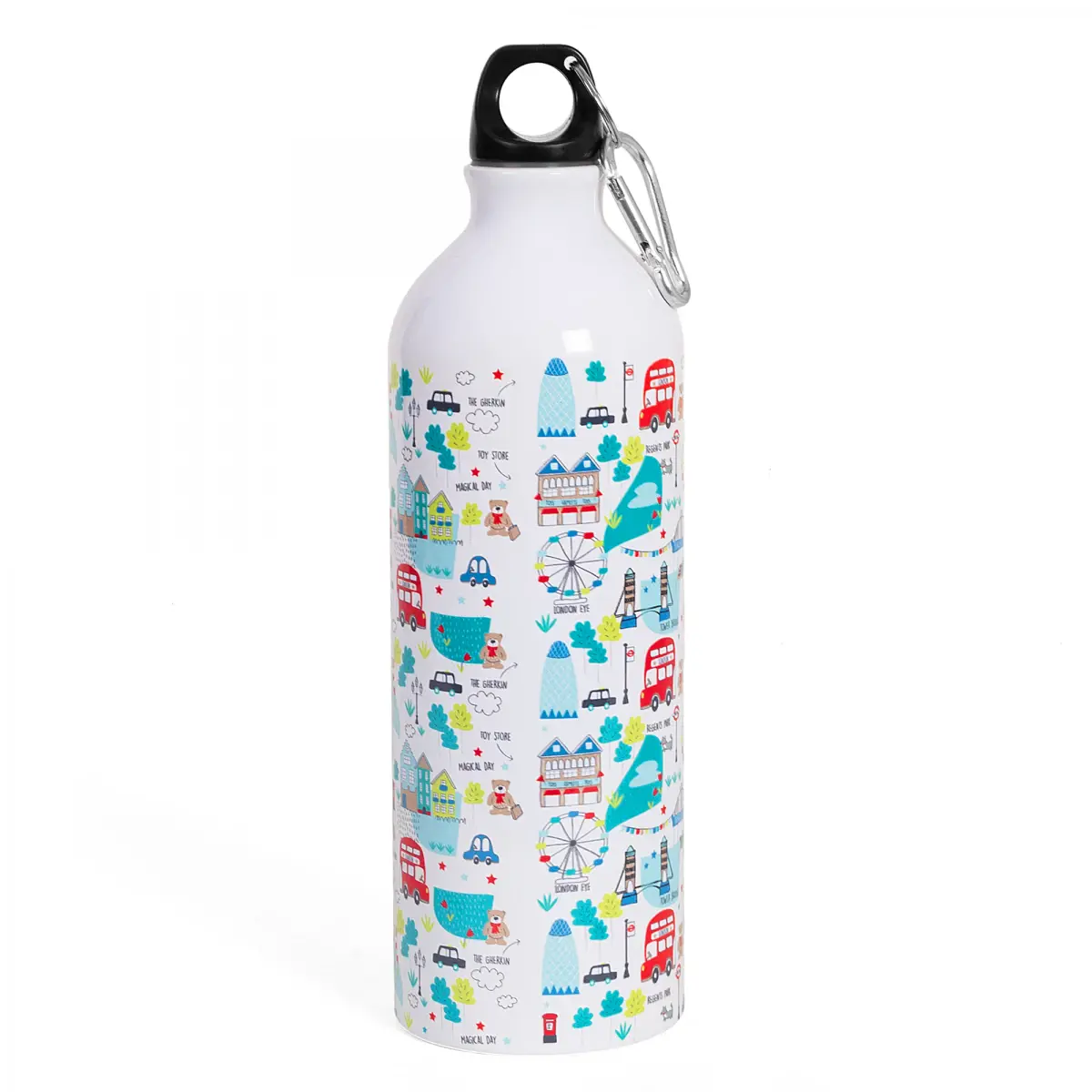 Hamleys Map Sipper, 750ml, White, 5Y+