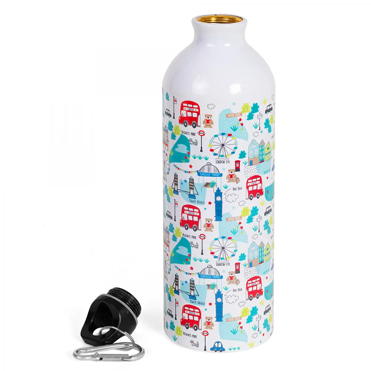 Hamleys Map Sipper, 750ml, White, 5Y+