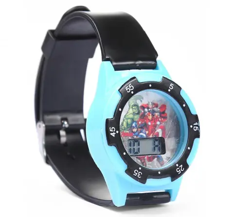 Striders Marvel Avengers Kids Watch With Led Lights, 3Y+
