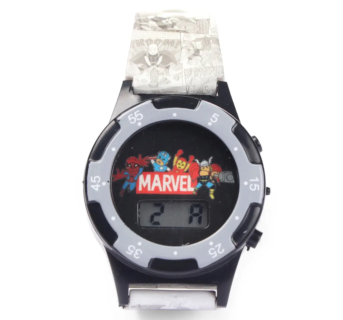 Striders Marvel Avengers Kids Watch With Led Lights, 3Y+