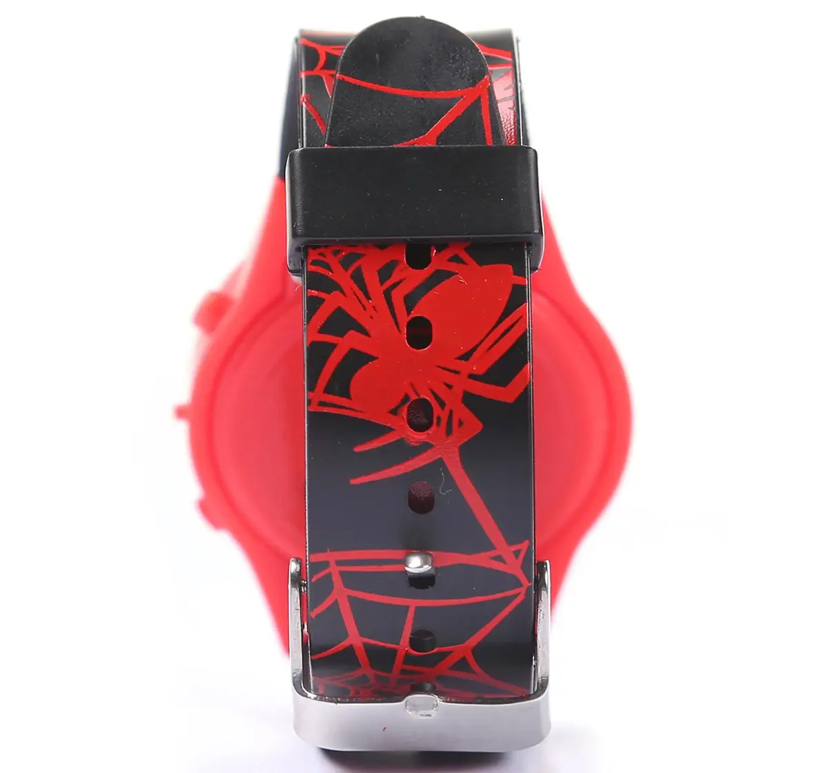 Striders Spiderman Kids' Waterproof Watch With Led Display, 3Y+