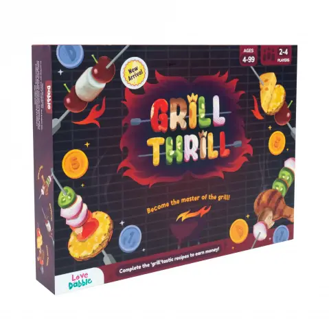 Bloomingo Grill Thrill Board Game, 4Y+