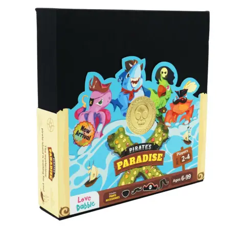 Bloomingo Pirates Paradise Board Game, 6Y+