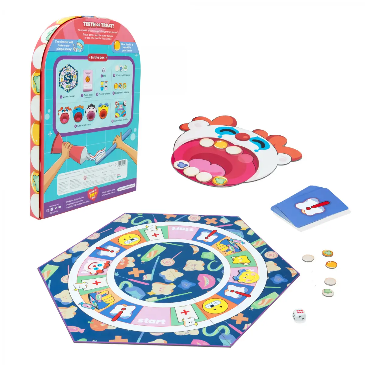 Bloomingo Teeth Or Treat Board Game, 4Y+