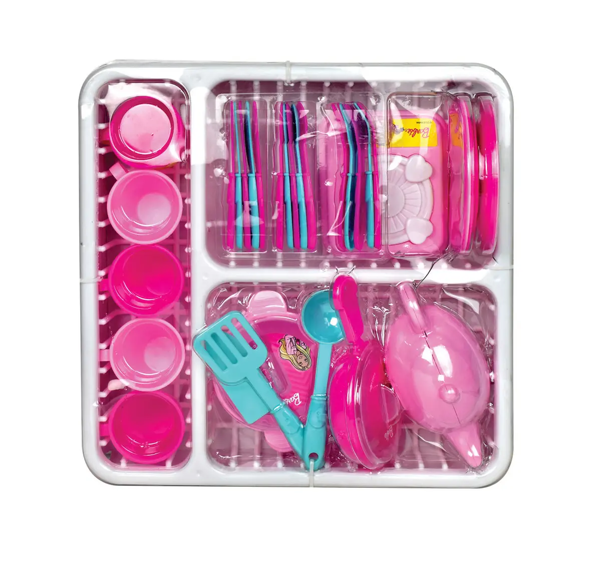 ITOYS Sweet Home Kitchen Set (Barbie), Multicolour, 2Y+