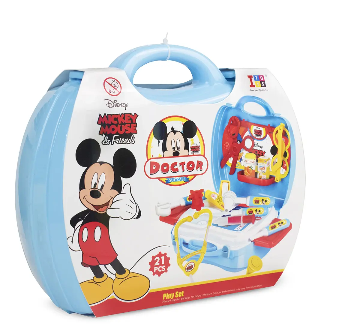 ITOYS Suitcase Kitchen Set Disney Princess, Multicolour, 2Y+