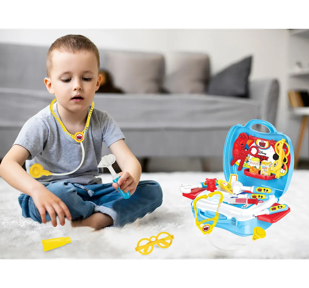 ITOYS Suitcase Kitchen Set Disney Princess, Multicolour, 2Y+