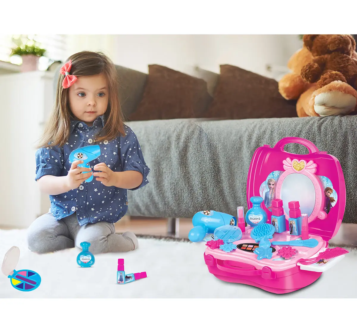ITOYS Suitcase Kitchen Set Frozen 2, Multicolour, 2Y+