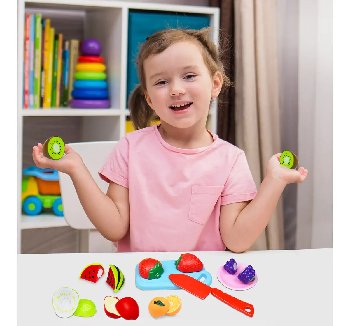 ITOYS Cut Fruit Box, Multicolour, 2Y+