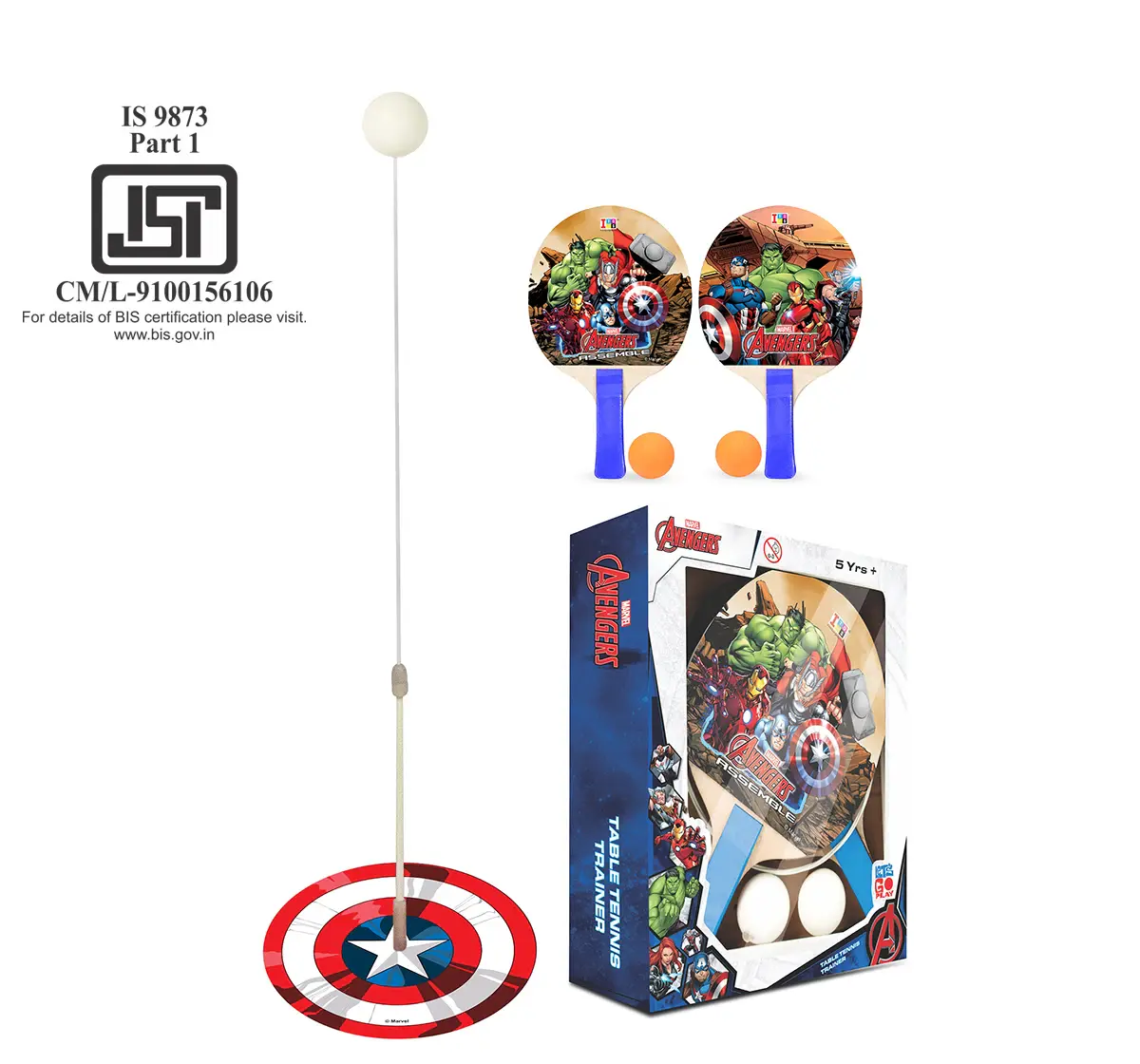 ITOYS Table Tennis Trainer Avenger, 5Y+