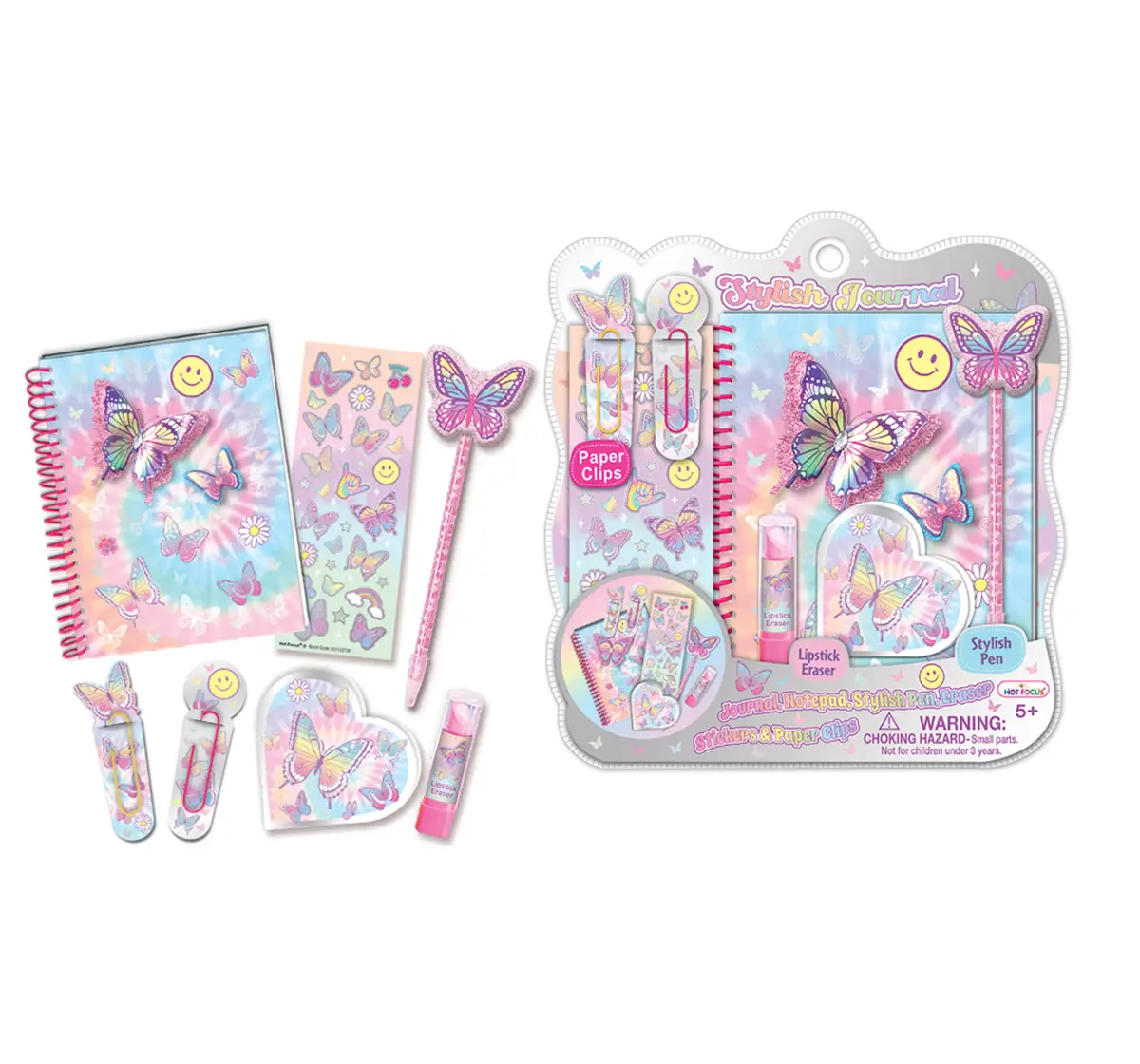 Hot Focus Stylish Journal Butterfly, 5Y+
