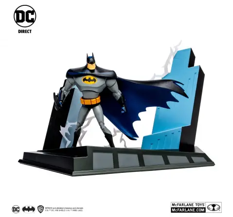 McFarlane Toys Batman the Animated Series 30th Anniversary NYCC Exclusive Gold Label Action Figure, 15Y+