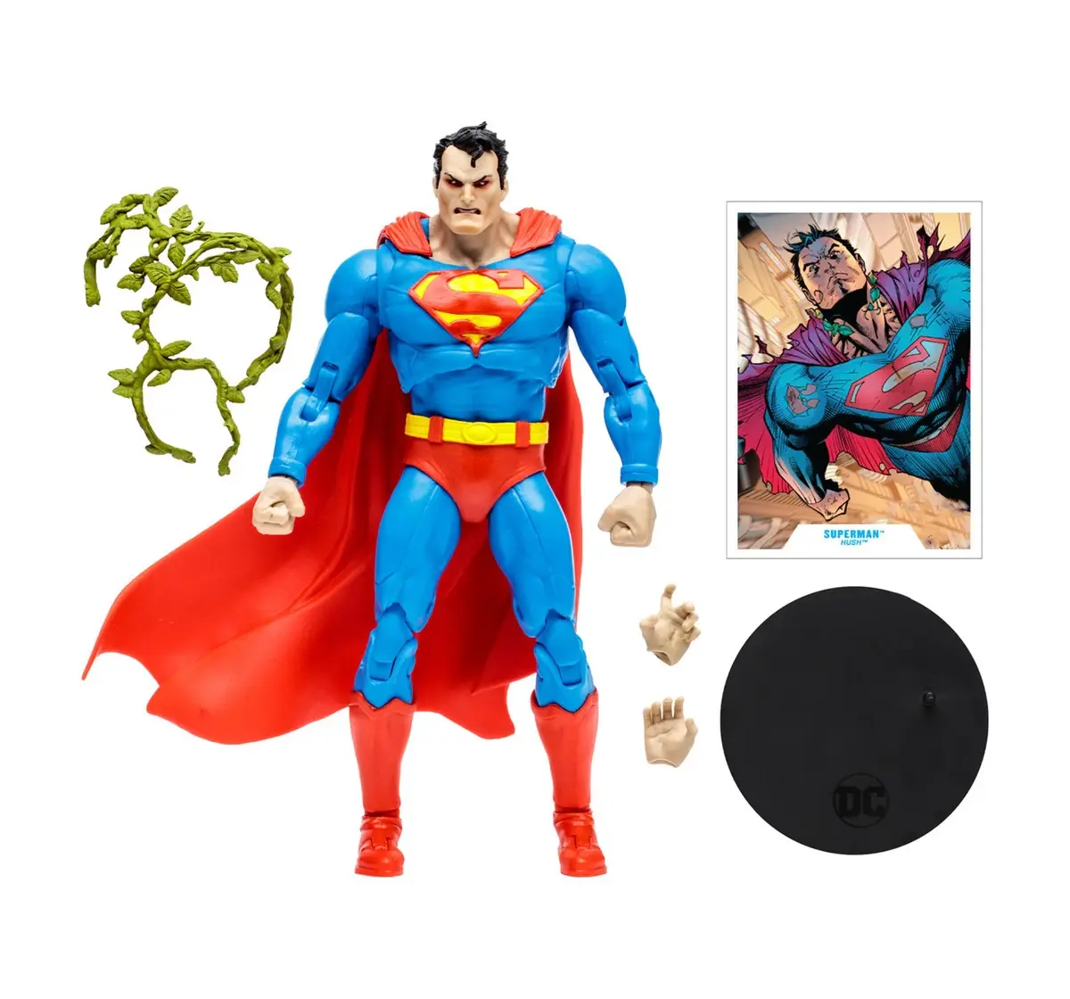 McFarlane Toys DC Comics Hush Superman Angry Laser Eyes Variant Figure , 15Y+