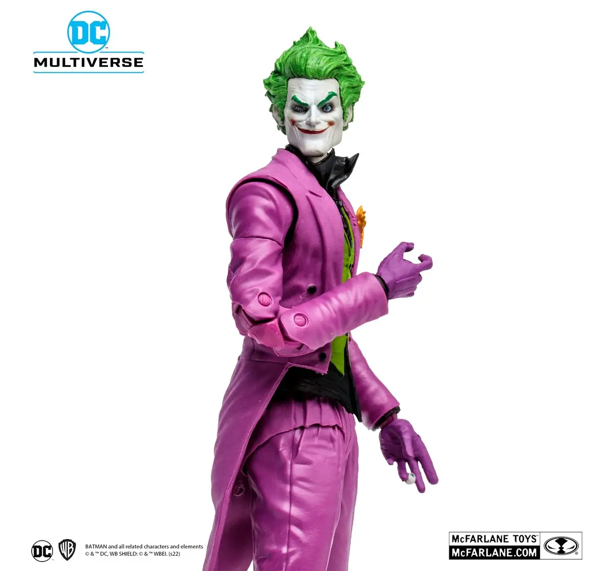 McFarlane Toys Joker Infinite Frontier 7 inch Action Figure, 15Y+