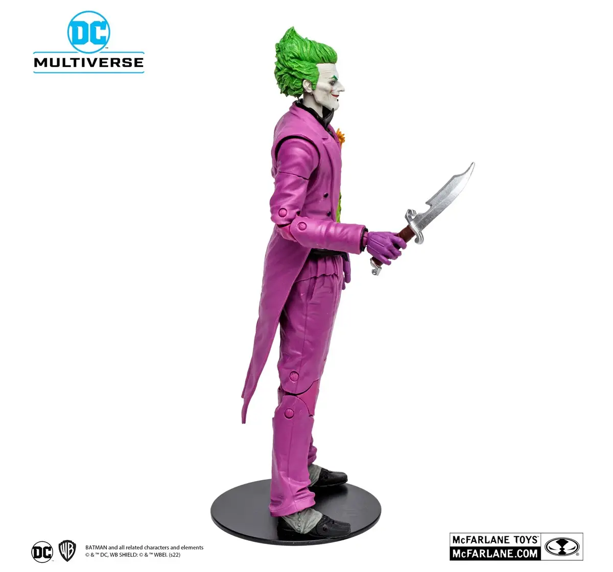 McFarlane Toys Joker Infinite Frontier 7 inch Action Figure, 15Y+