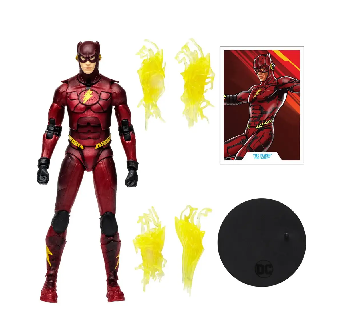 McFarlane Toys DC Flash (Batman Suit) Action Figure, 15Y+