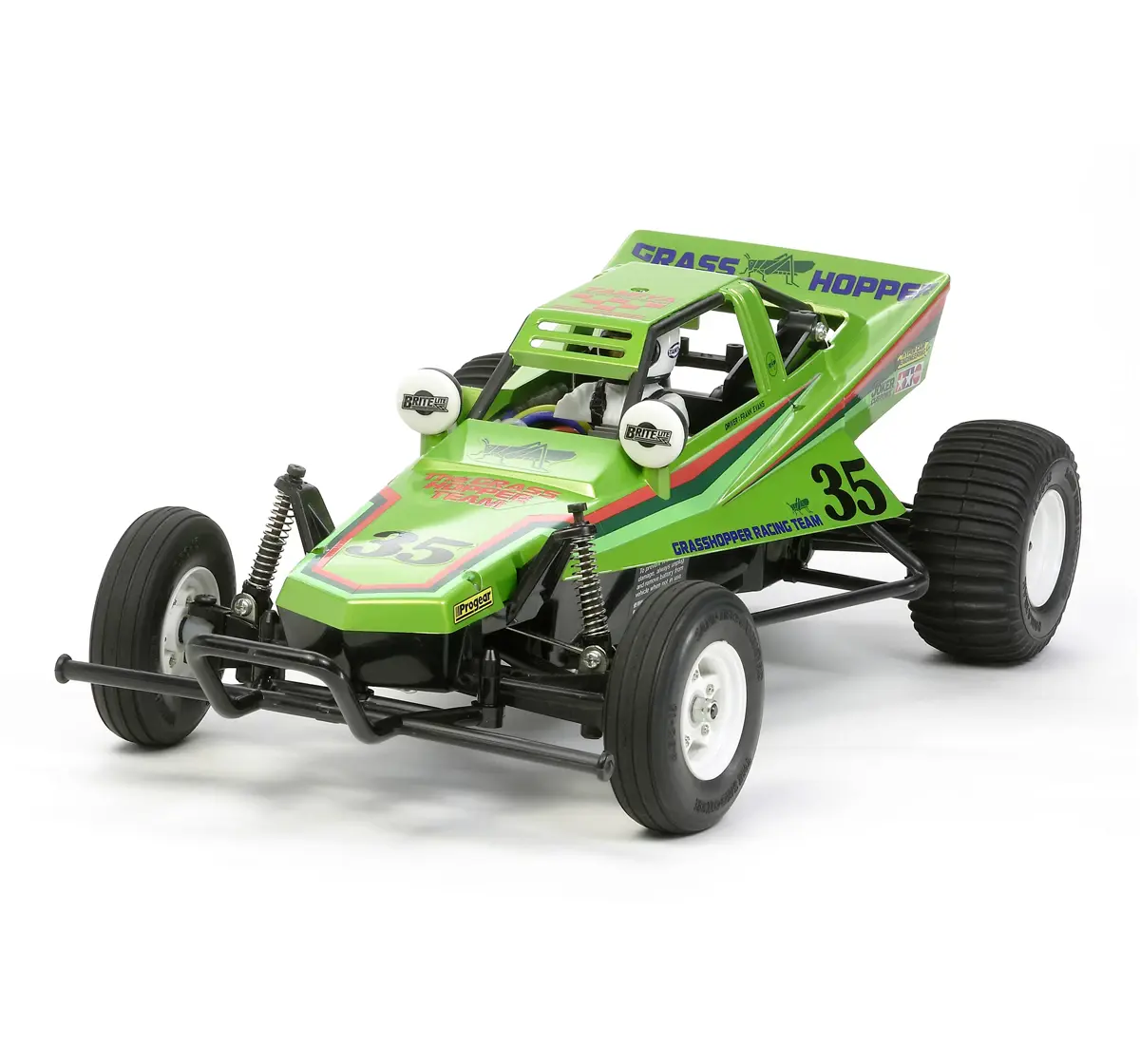 Tamiya 1:10 RC The Grasshopper'05 Candy Green, 14+