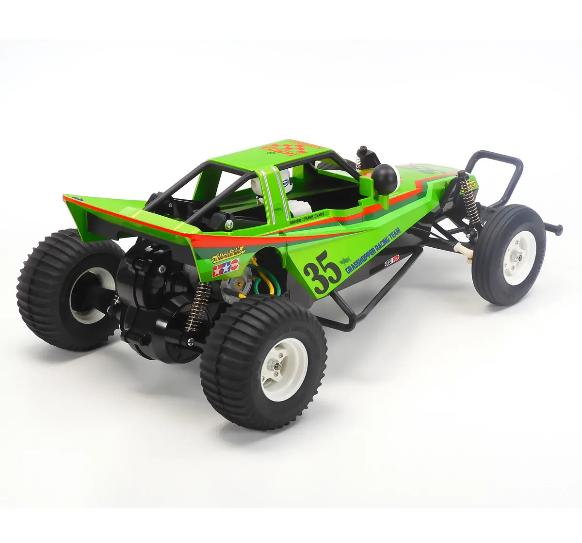 Tamiya 1:10 RC The Grasshopper'05 Candy Green, 14+