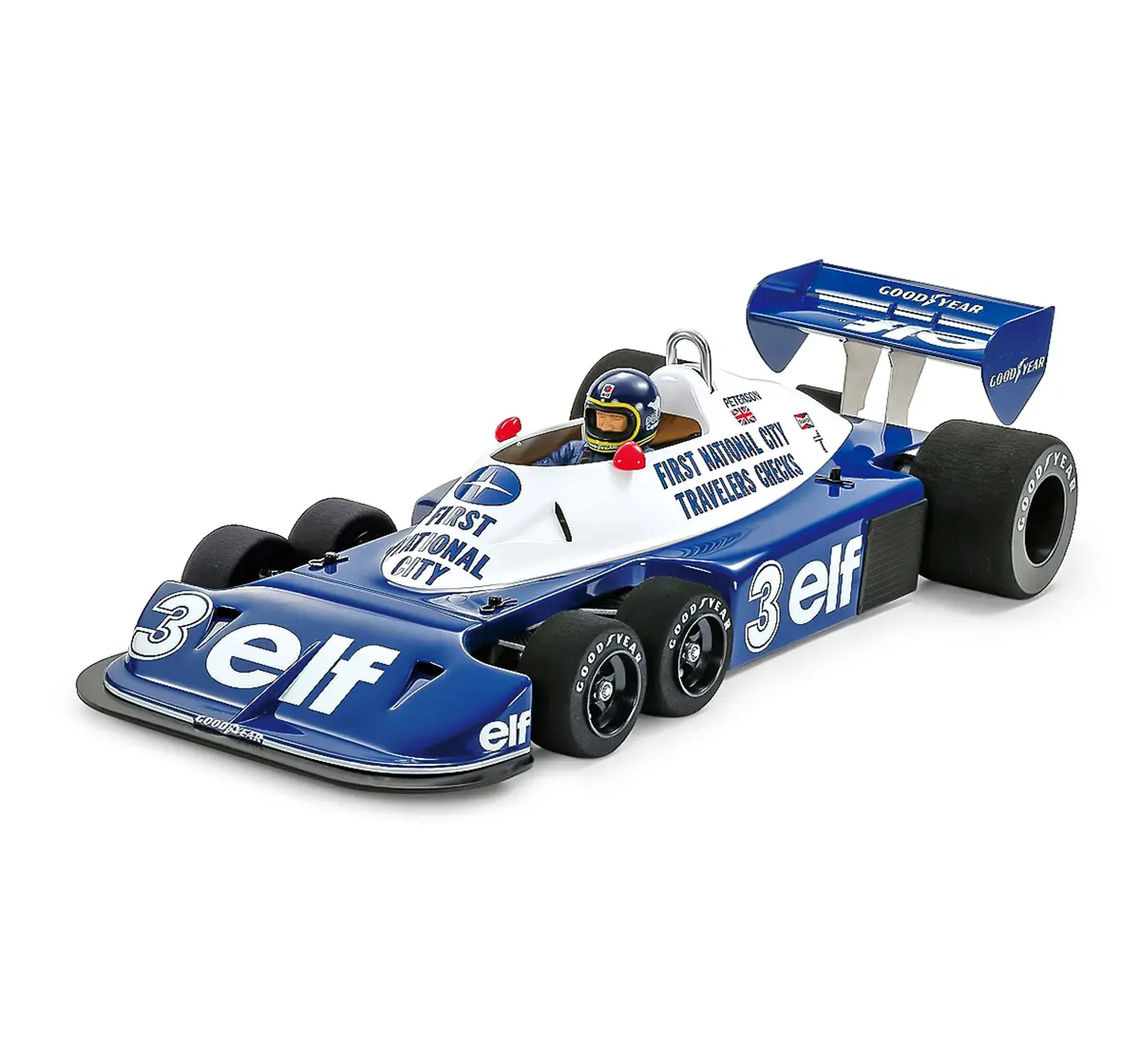 Tamiya 1:10 RC Tyrrell P34 Six Wheeler F103 Multicolour, 14+