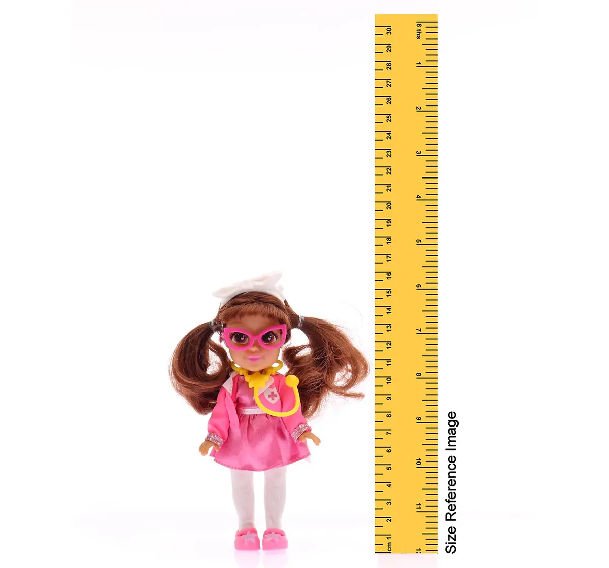 Li'l Diva Doctor Cassie 6" Doll For Kids of Age 2Y+, Multicolour