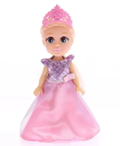 Li'l Diva Princess Fiona 6" Doll For Kids of Age 2Y+, Multicolour