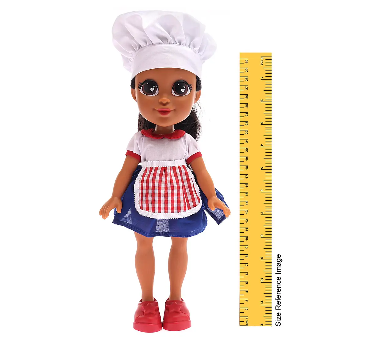 Li'l Diva Chef Gabby 13" Doll For Kids of Age 2Y+, Multicolour