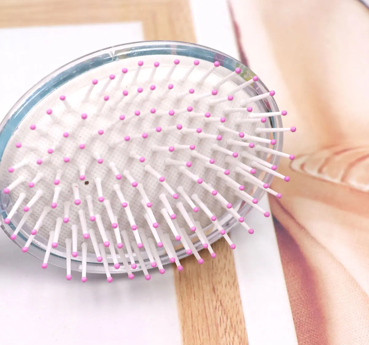 Li'l Diva Peppa Pig Hair Brush For Girls of Age 3Y+, Multicolour